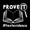 Prove It Text Evidence English Teacher Throw Pillow Official Teacher Merch