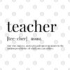 Teacher Definition Pin Official Teacher Merch