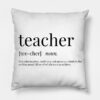 Teacher Definition Throw Pillow Official Teacher Merch