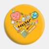 Teaching Is A Work Of Heart Pin Official Teacher Merch