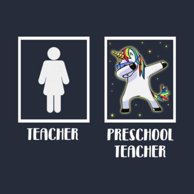 Preschool Teacher Unicorn Cute Teacher Dabbing Gif Tapestry Official Teacher Merch