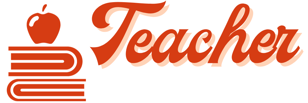 Teacher White Logo