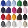 hoodie color chart 2 - Teacher Gifts For You