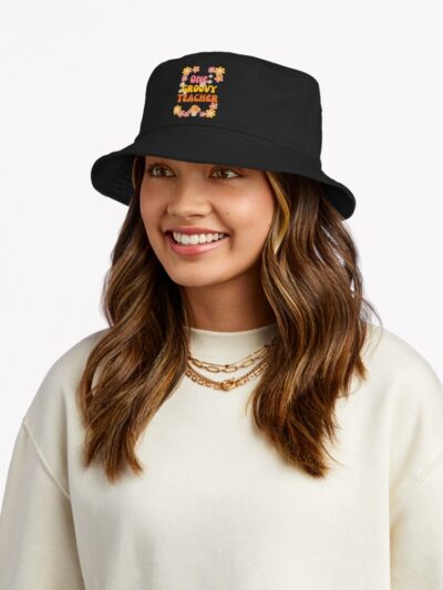 One Groovy Teacher Bucket Hat Official Teacher Merch