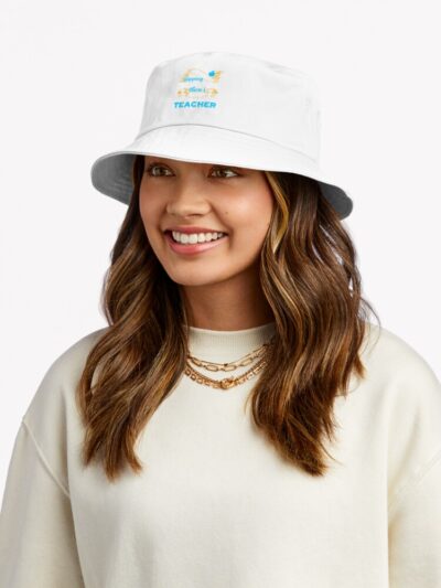 Teacher - I'M The Teacher Bucket Hat Official Teacher Merch