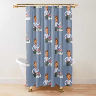 Teachers Are The Pillars Of Society Shower Curtain Official Teacher Merch